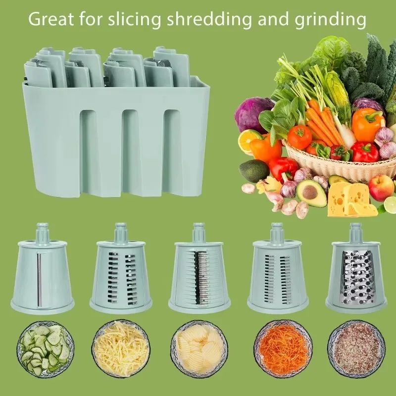 🥕 Mandoline Slicer & Grater for Veggies🍎🔪
