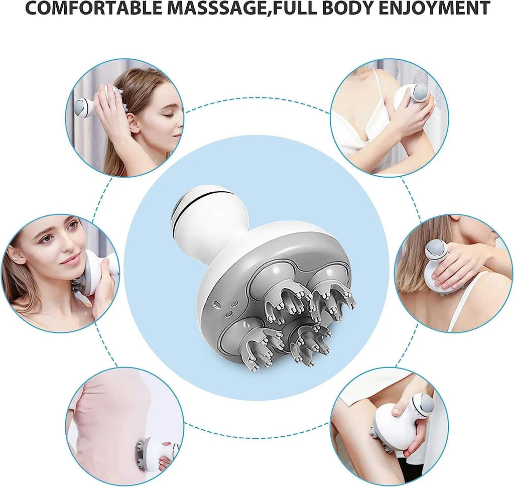 💆 Cordless Scalp Massager for Hair & Relax