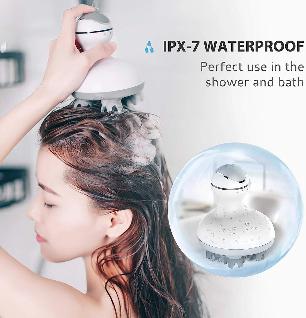 💆 Cordless Scalp Massager for Hair & Relax