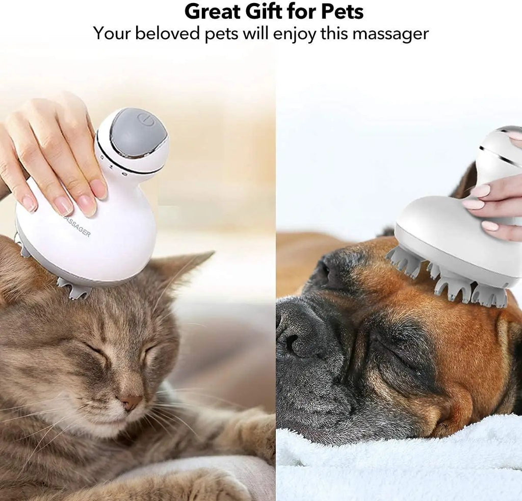 💆 Cordless Scalp Massager for Hair & Relax