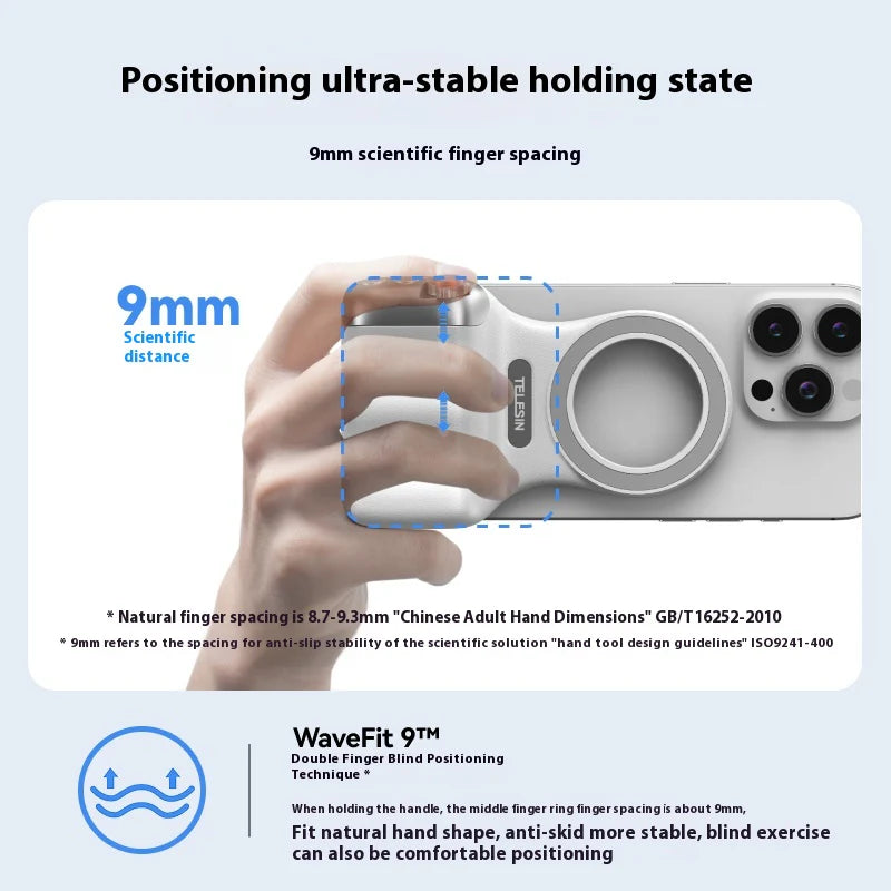 Magnetic Phone Grip with Remote 📷💥✨